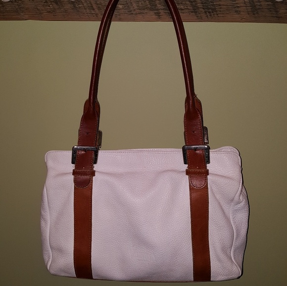 Valentina Handbags - Valentina White Italian Leather Bag